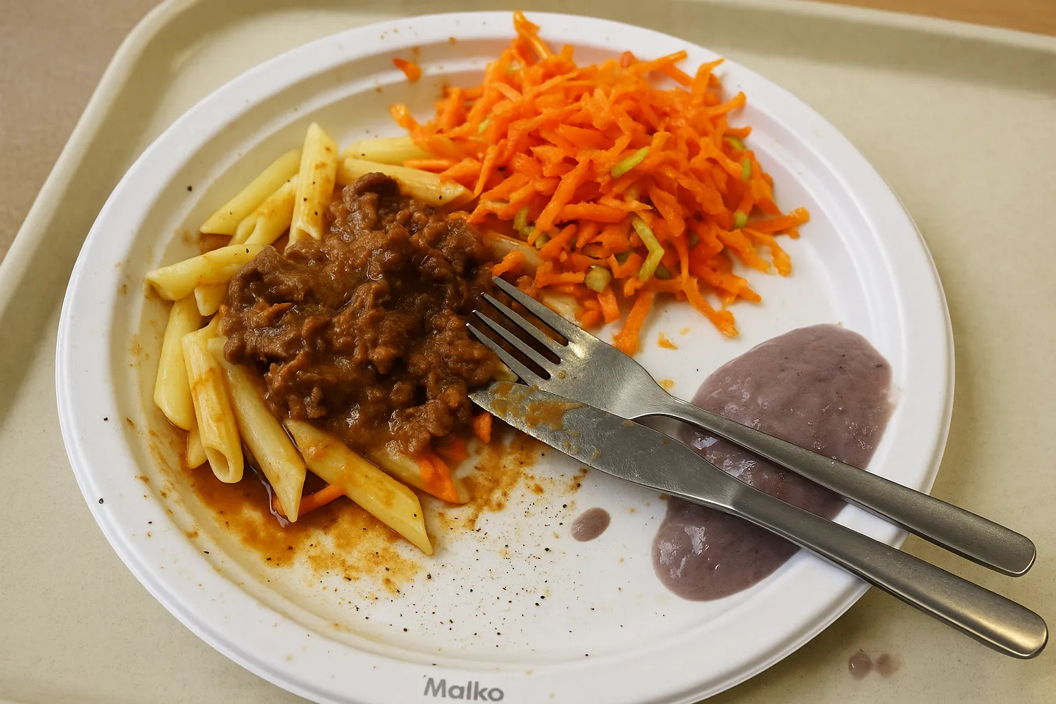 Bild på Vildsvinsragu, pasta, råkost
