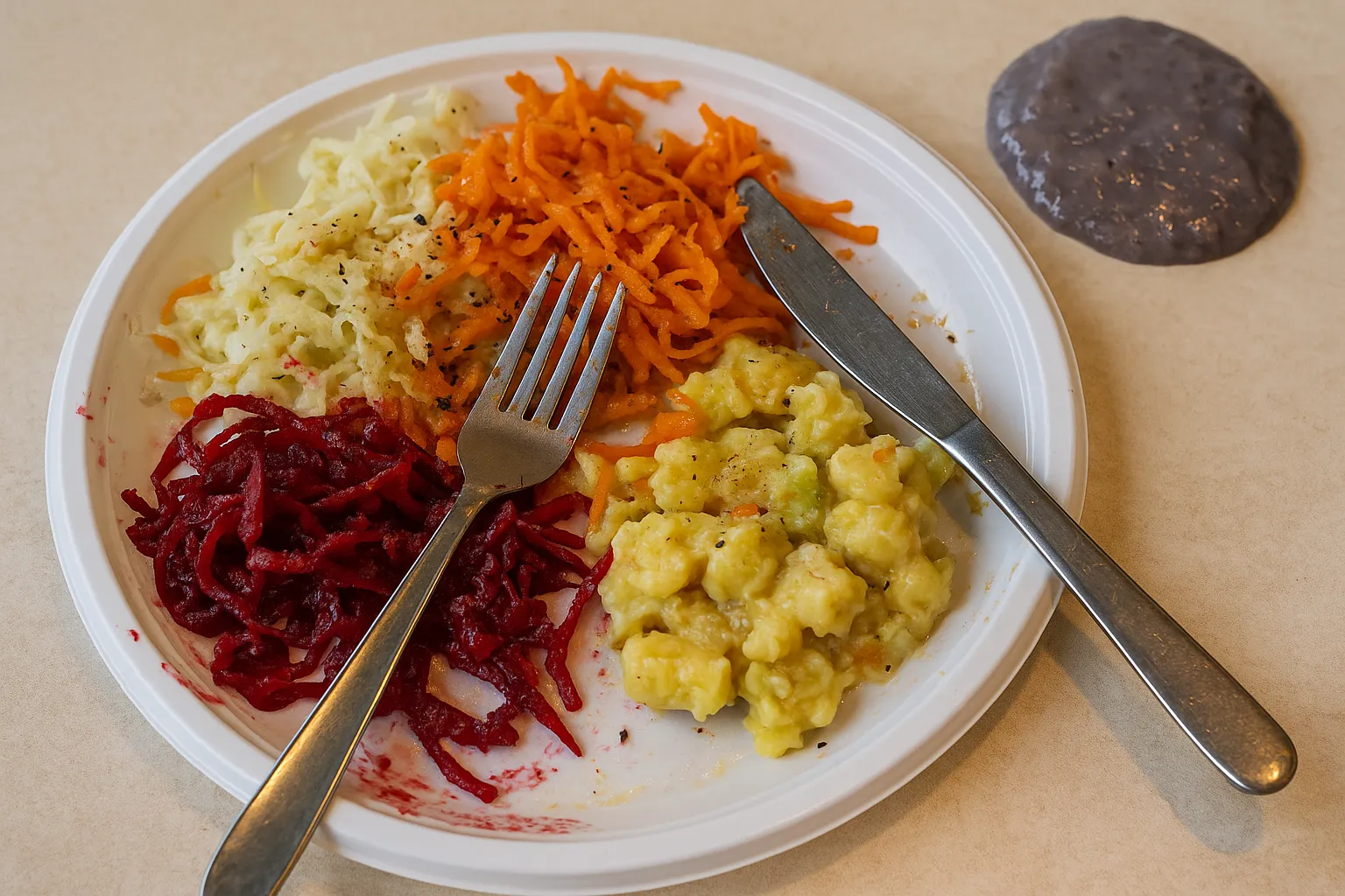 Bild på Kökets jullunch, råkost